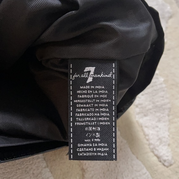 NWT ♠️ 7FAM Leather Skirt - Picture 5 of 8